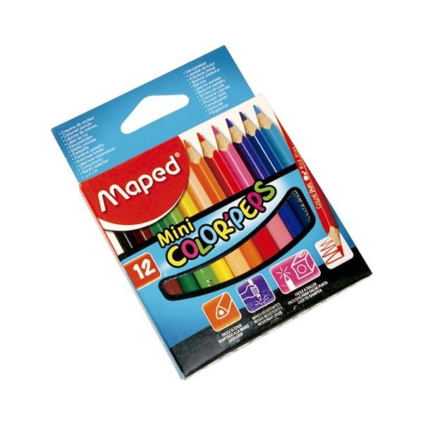 LAPIZ MAPED COLOR MINI CORTO X12 832500