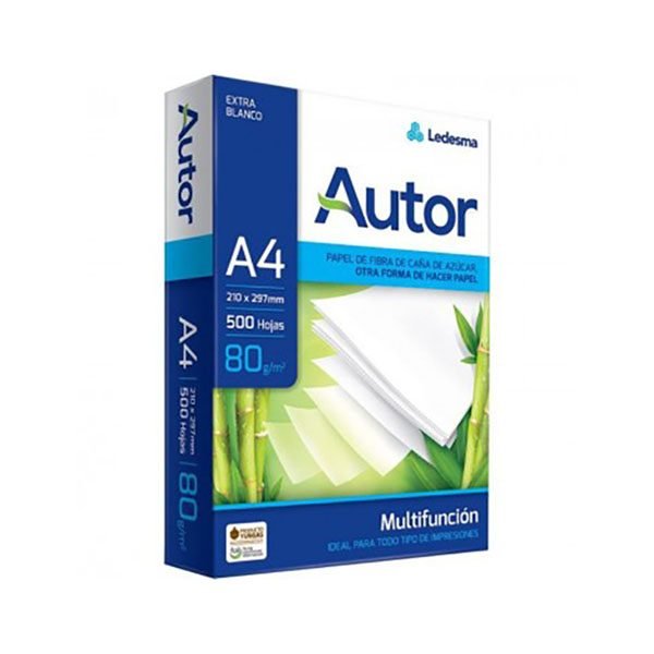 RESMA PAPEL AUTOR A4 80GR.500HJ