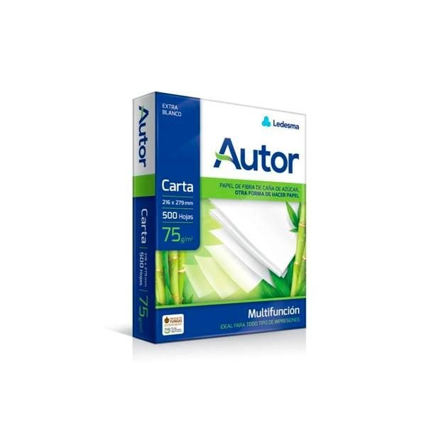 RESMA PAPEL AUTOR CARTA 75GR.500HJ