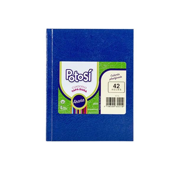 CUAD.POTOSI T/D 42HJ FORR.AZUL =
