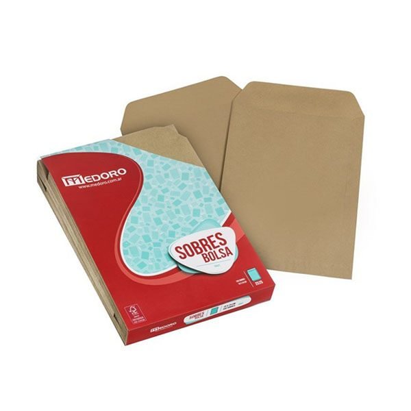 SOBRE BOLSA KRAFT 37X45 X100 2531