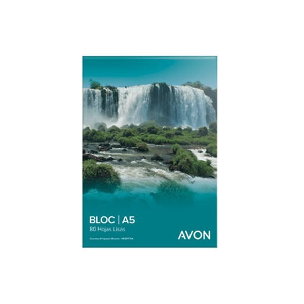 BLOCK AVON A5 BORRADOR BLANCO