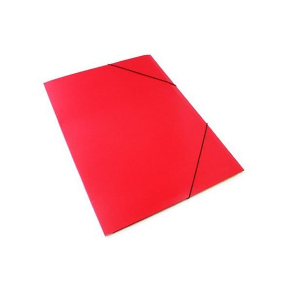 CARPETA C/ELAST.COLOR UO ROJO