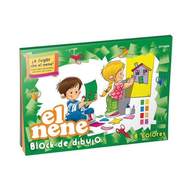BLOCK EL NENE N6 DIBUJO COLOR 24HJ