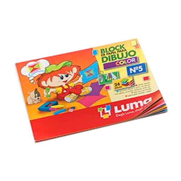 BLOCK LUMA N5 DIBUJO COLOR 24HJ