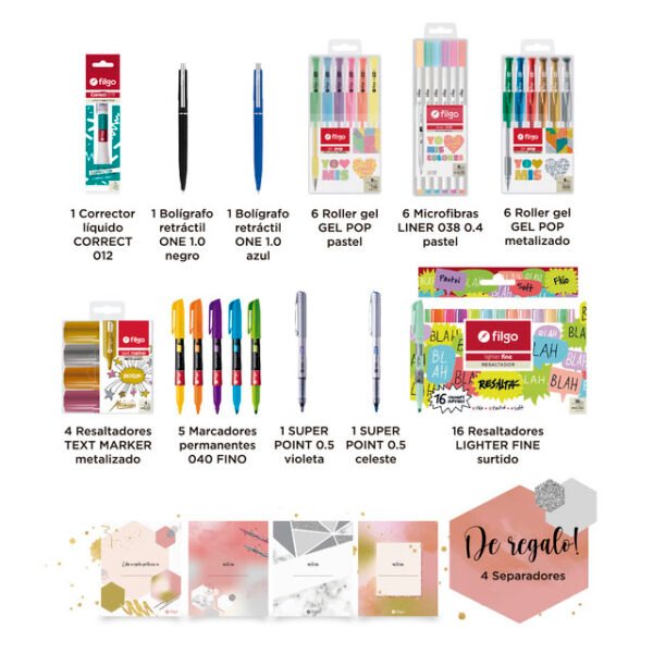 FILGO BOX STUDY GLAM BOX-STDYGLAM-005 - Imagen 2