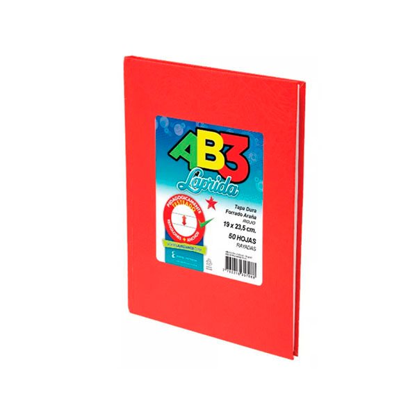 CUADERNO LAPRIDA T/D AB3 19X23 50H =