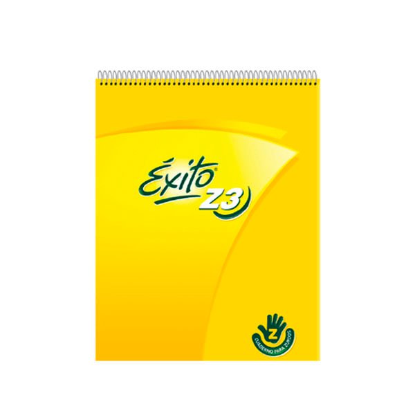 CUADERNO EXITO T/D 19.23 48HJ P/ZURDO Z3# y=