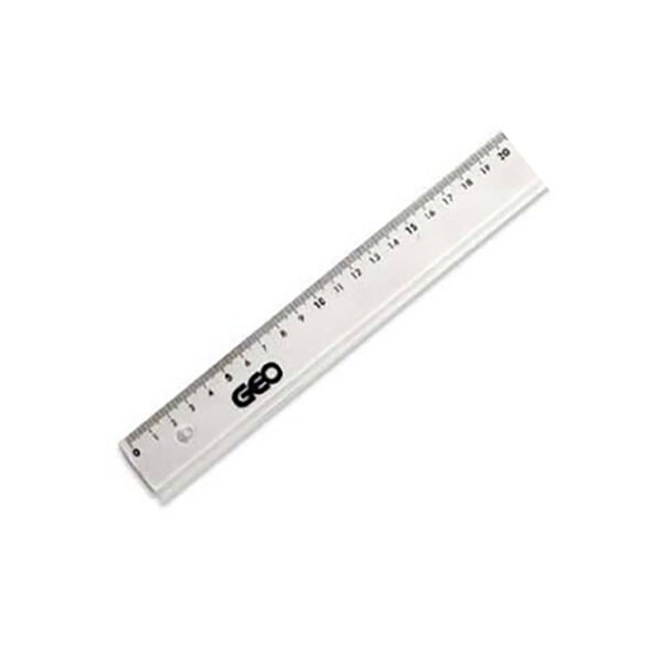 REGLA GEO 20CM C/U