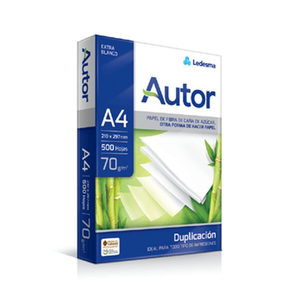 RESMA PAPEL AUTOR A4 70GR.500HJ X12