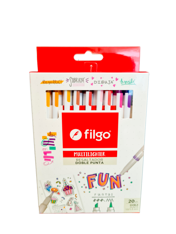 MARC.FILGO RESALT.DOBLE PUNTA FUN X20