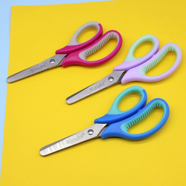 TIJERA KIRUKI 13CM KUTY SOFT BLISTER X UN. - Imagen 3