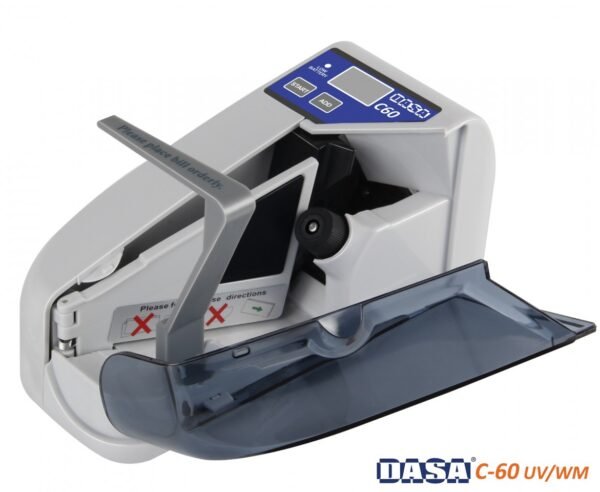 CONTADORA DE BILLETES PORTATIL DASA C60 CON LUZ UV/WM