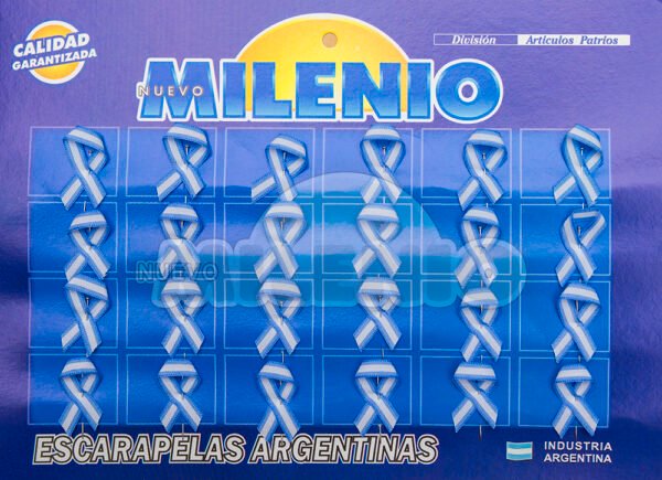 ESCARAPELA N°106 LAZO SIMPLE X 24 UN.