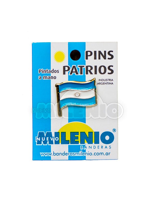 ESCARAPELA PIN BANDERA X UN.