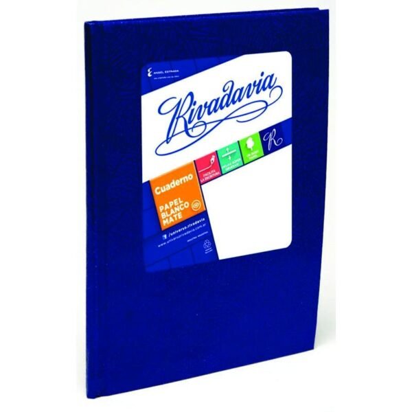 CUADERNO RIVADAVIA 16 X 21 X 50 HJS. CUADRO Y RAYA